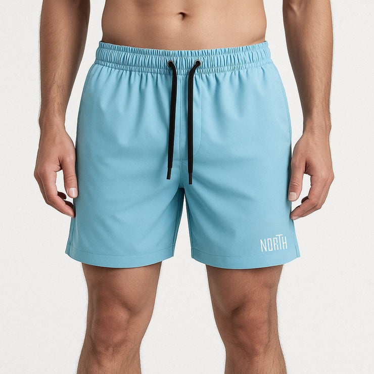 North Elite Shorts - Sky Blue