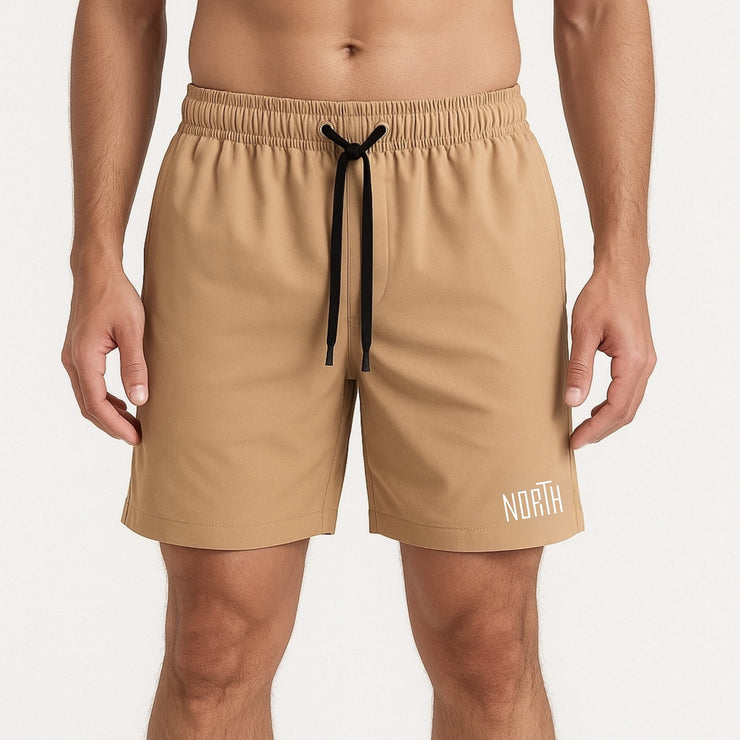North Elite Shorts - Brown