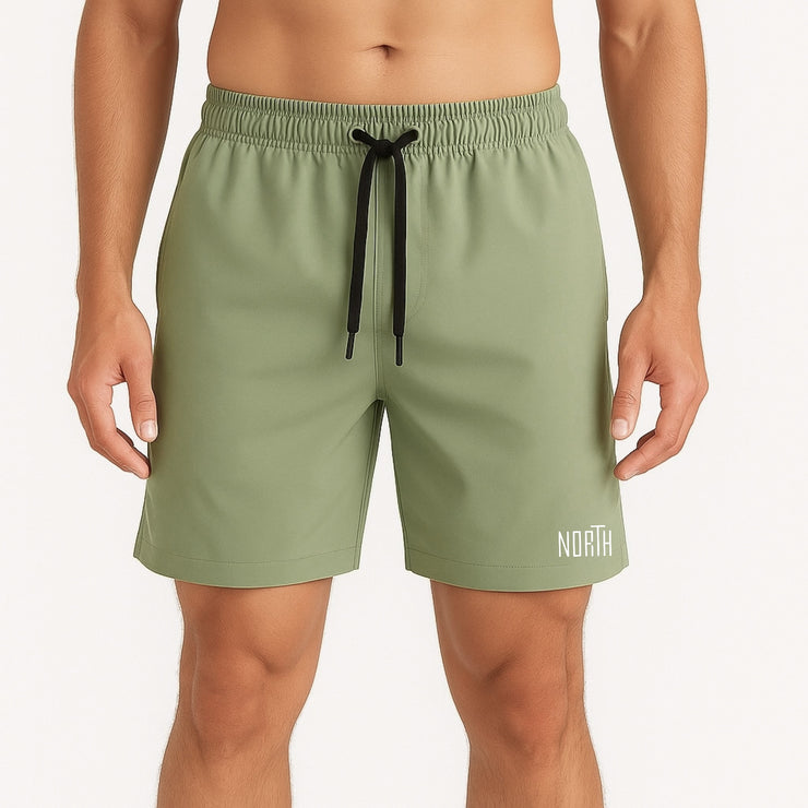 North Elite Shorts - Pistachio