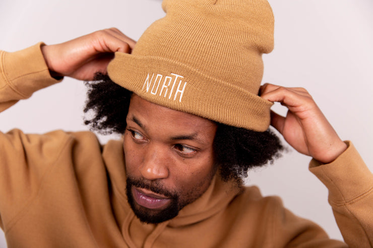 North - Cuff Beanie Camel