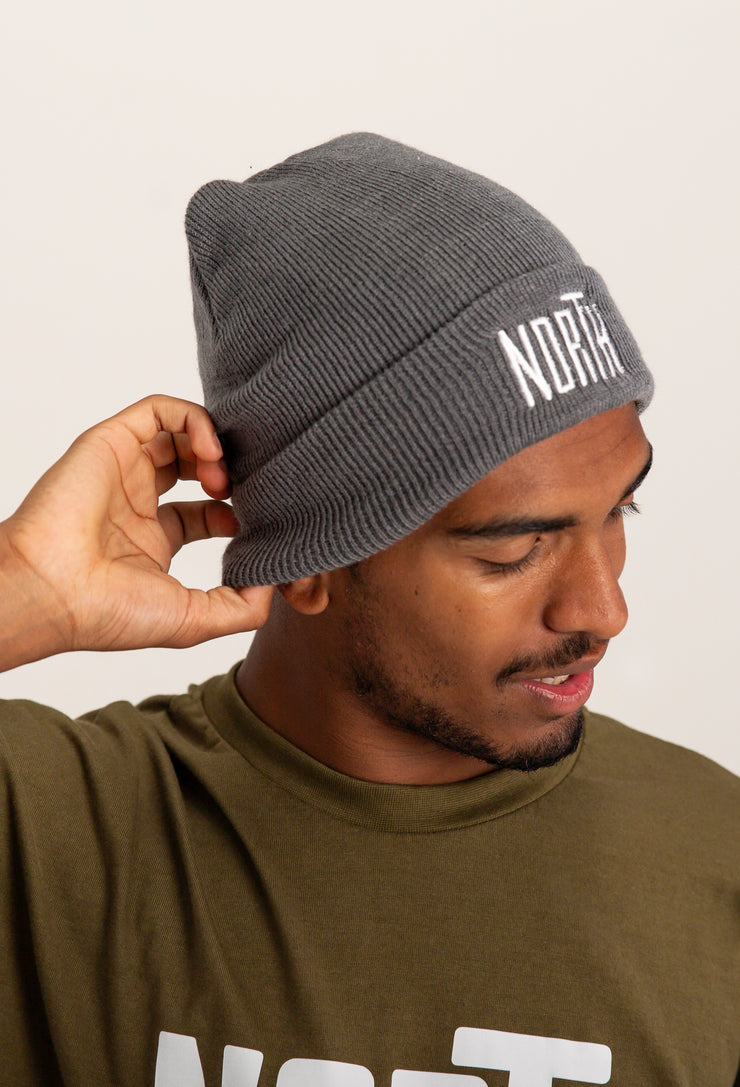 North - Cuff Beanie Dark Grey