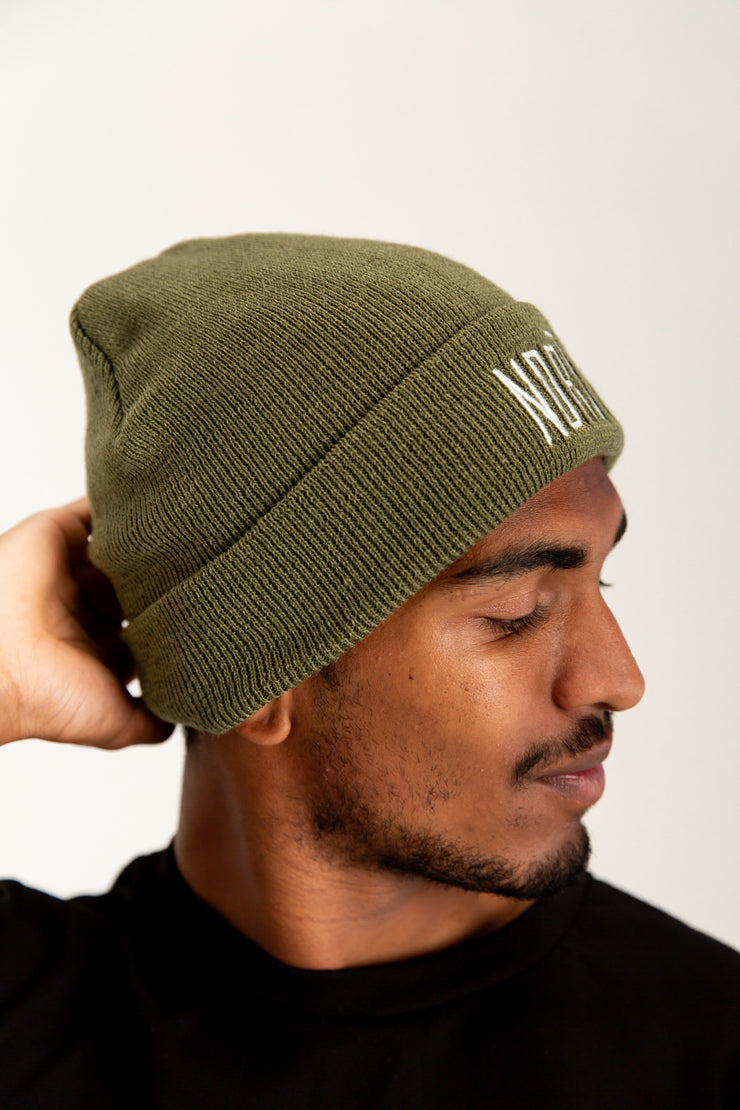 North - Cuff Beanie Green