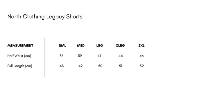 North Legacy Shorts - Black