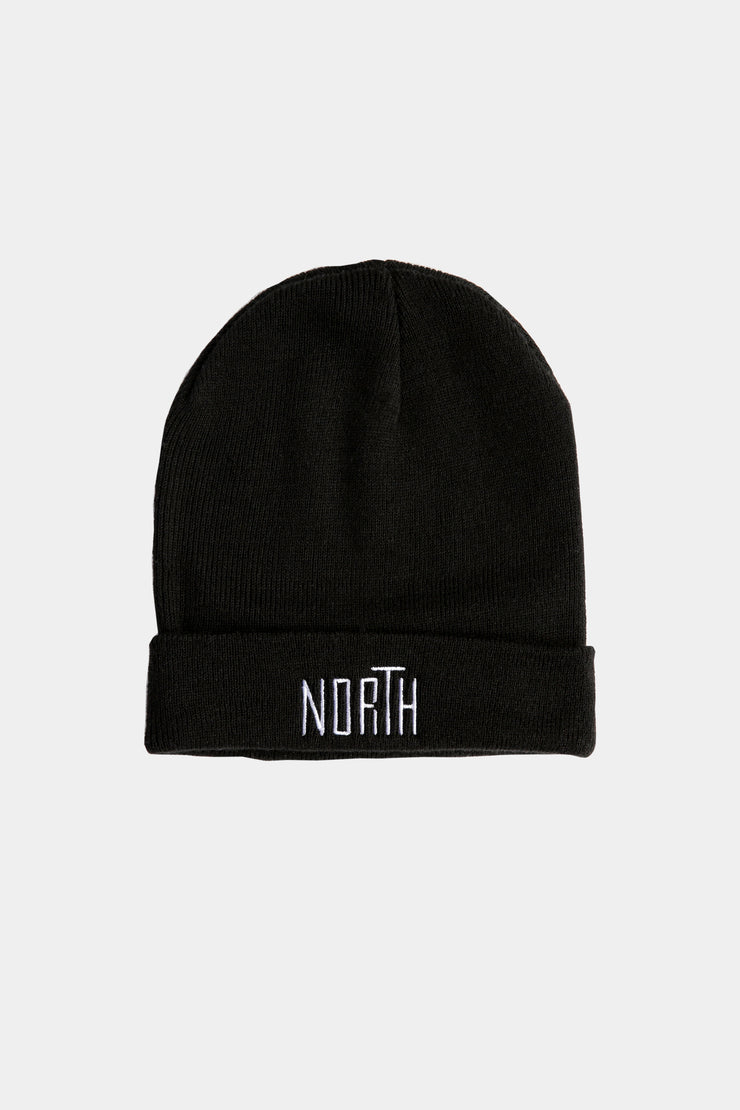 North - Cuff Beanie Black